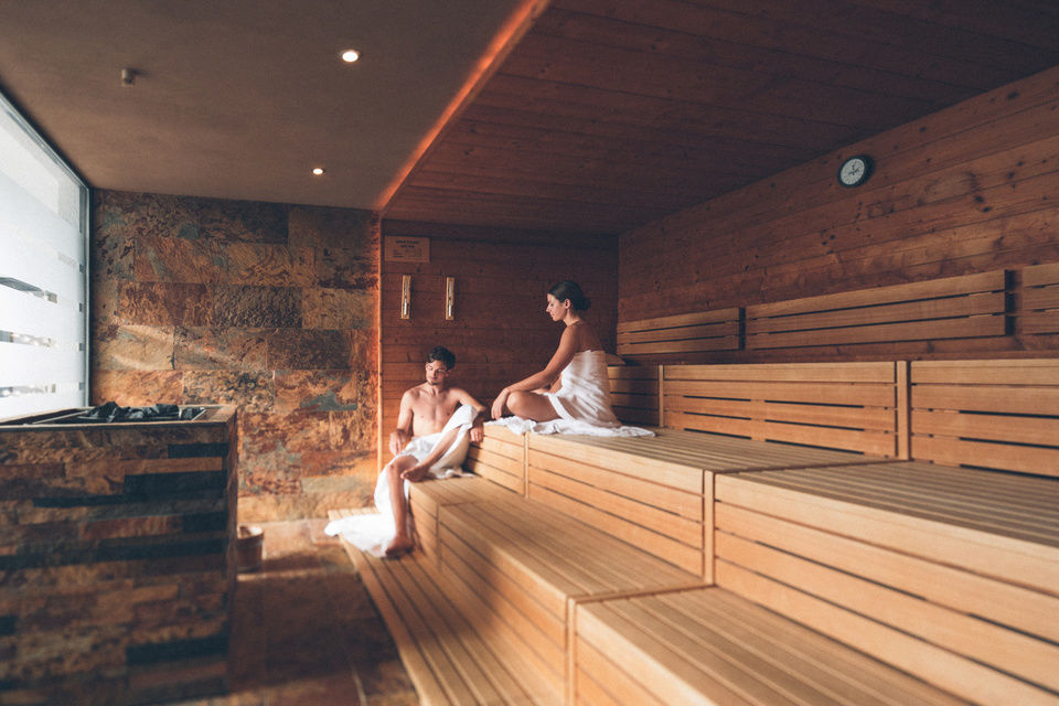 Sauna complex Wellness Hotel EiblBrunner Frauenau Bavarian Forest 4 star