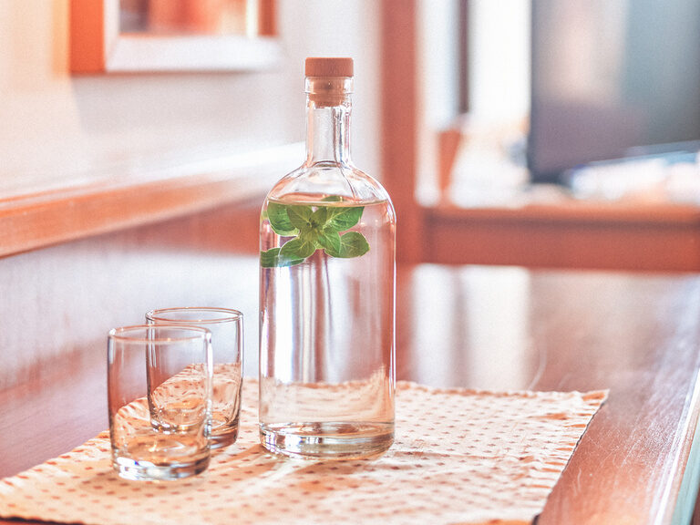 Detailaufnahme aus dem Stammhaus des Hotel Eibl-Brunner.